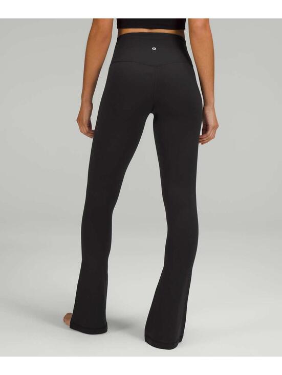 Lululemon Align High-Rise Mini Flare Pant 32" Black Size 6 - Picture 2 of 9
